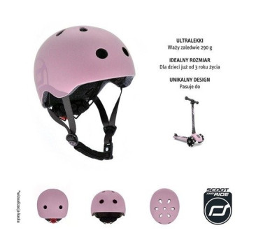 Rose - Kask Dla Dzieci 3+ - Scoot&Ride
