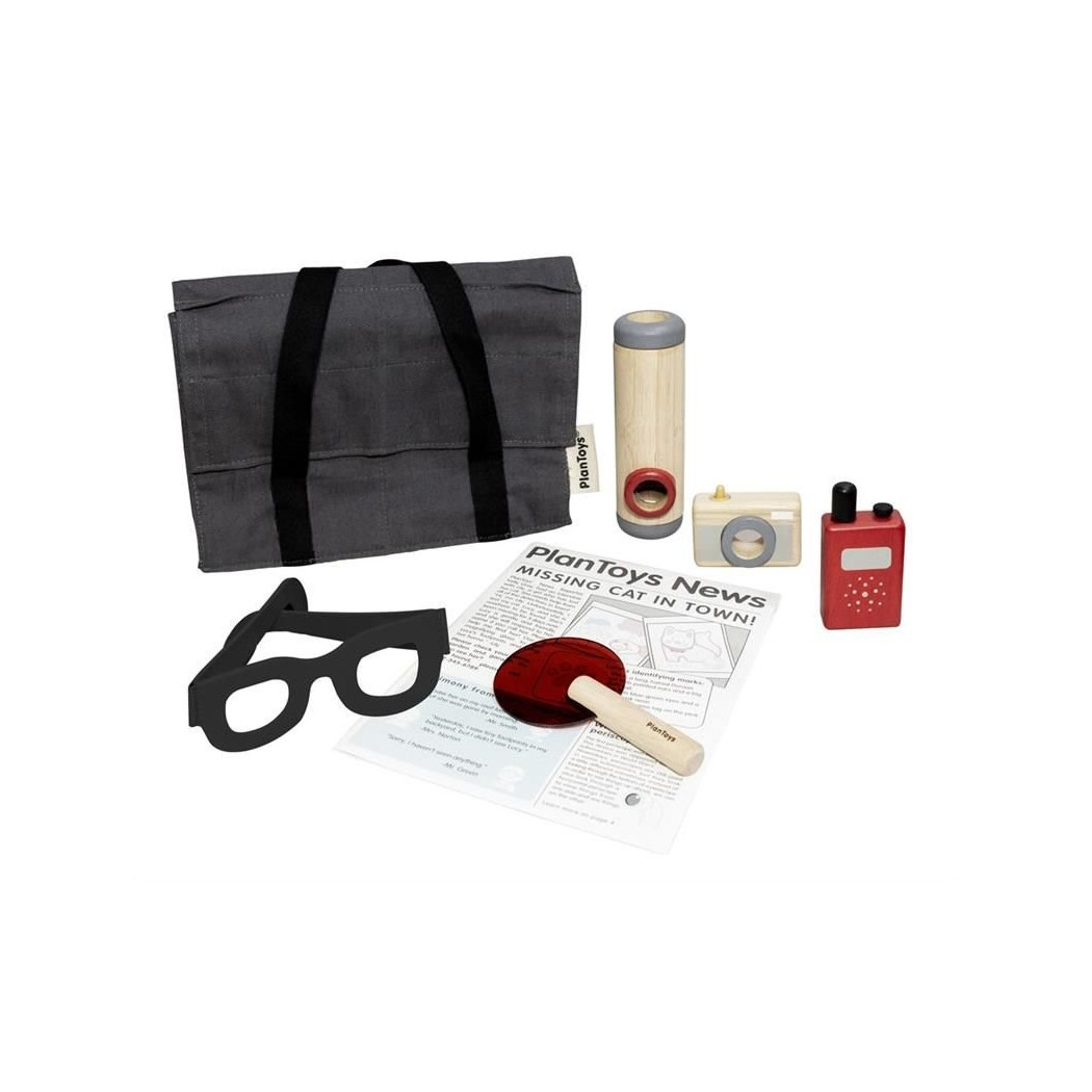 Zestaw Małego Detektywa -  Plan Toys - Montessori