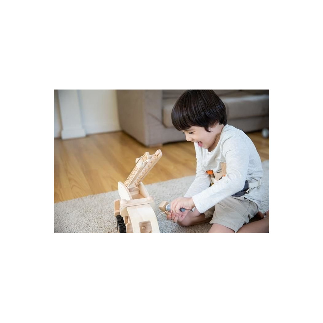 WYPRZEDAŻ Pas z Drewnianymi Narzędziami- Plan Toys - Montessori