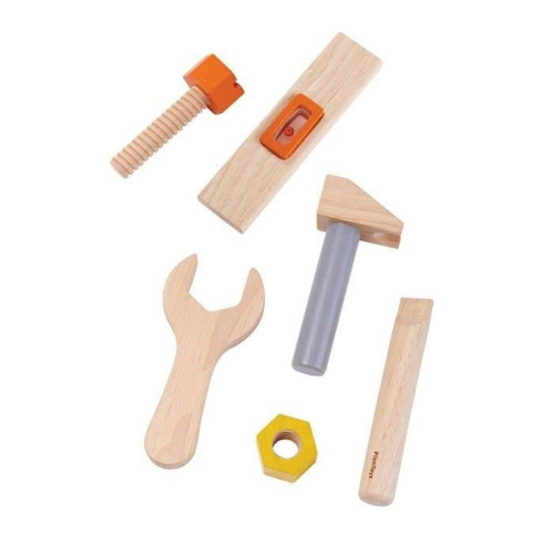 Pas z Drewnianymi Narzędziami- Plan Toys - Montessori
