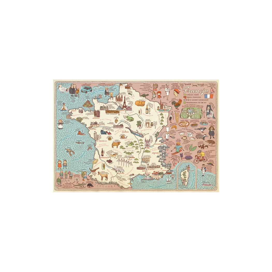 MAPY edycja pomarańczowa - rozszerzona - Aleksandra i Daniel Mizielińscy -  DWIE SIOSTRY