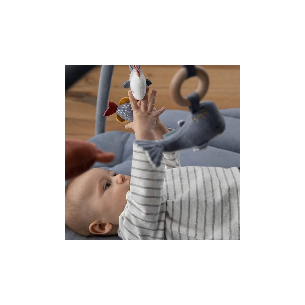 Błękit - Mata Edukacyjna - Ocean - Little Dutch