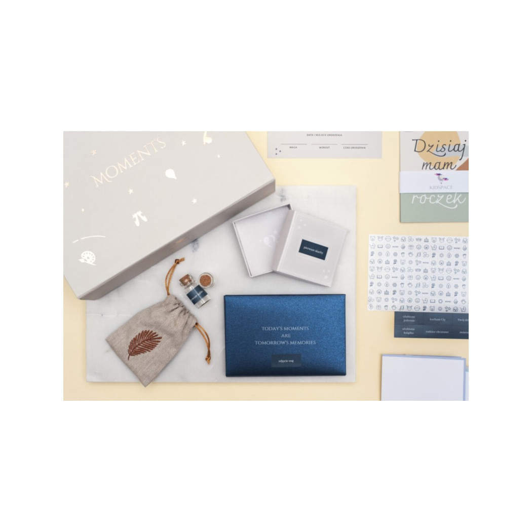 Warm Beige - Pudełko Moments Box - Vestom - Kidspace