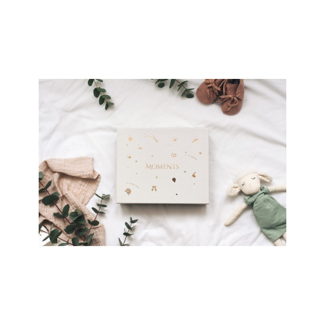 Warm Beige - Pudełko Moments Box - Vestom - Kidspace