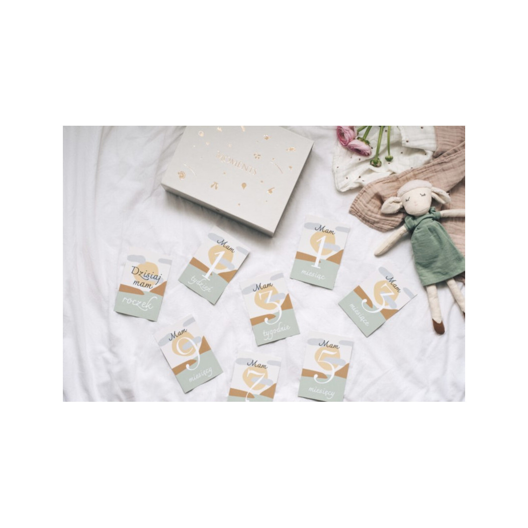 Warm Beige - Pudełko Moments Box - Vestom - Kidspace