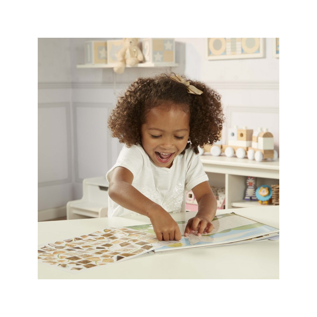 Nature - Mozaika Do Wyklejania - Melissa & Doug - Naklejki Wielokrotnego Użytku Natura