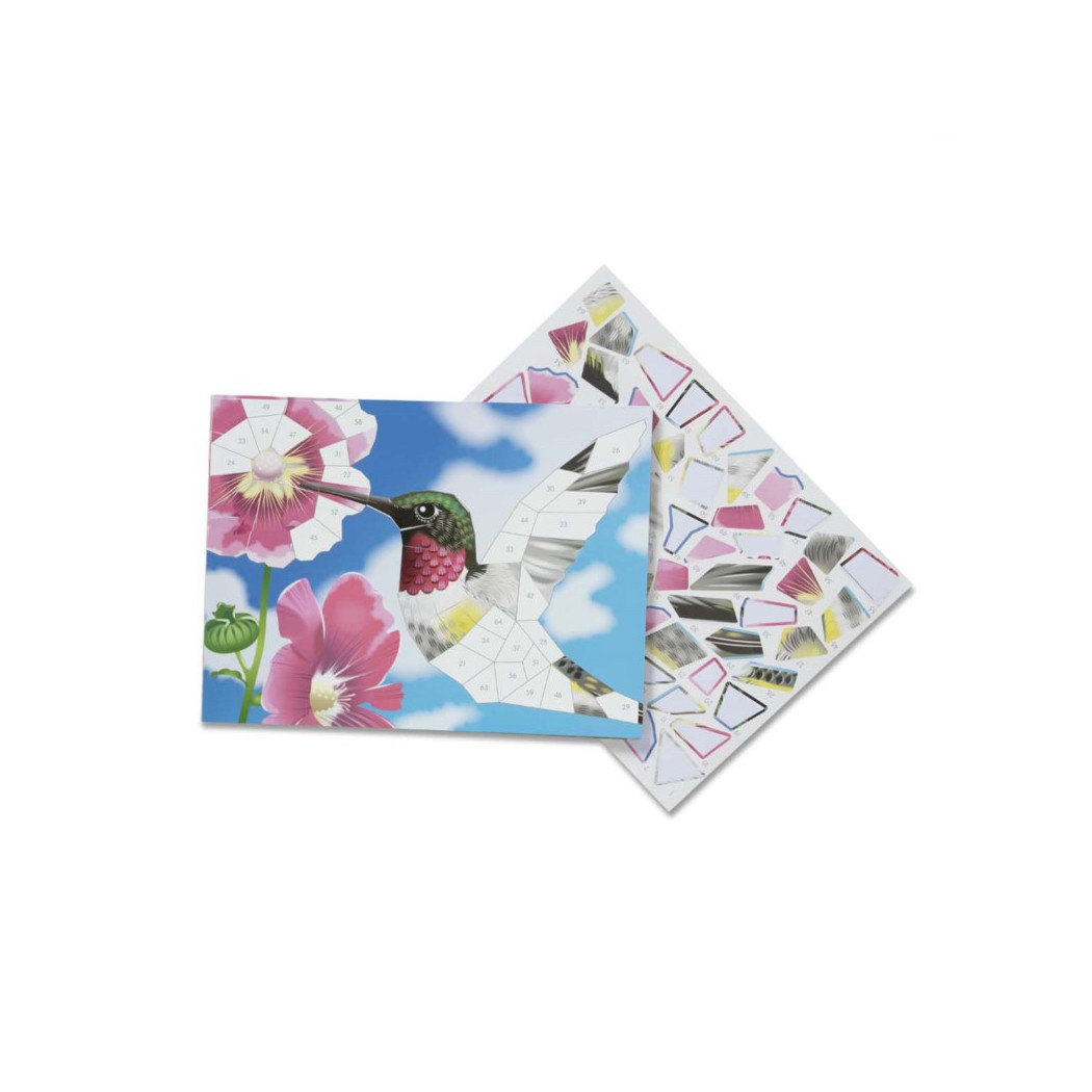 Nature - Mozaika Do Wyklejania - Melissa & Doug - Naklejki Wielokrotnego Użytku Natura