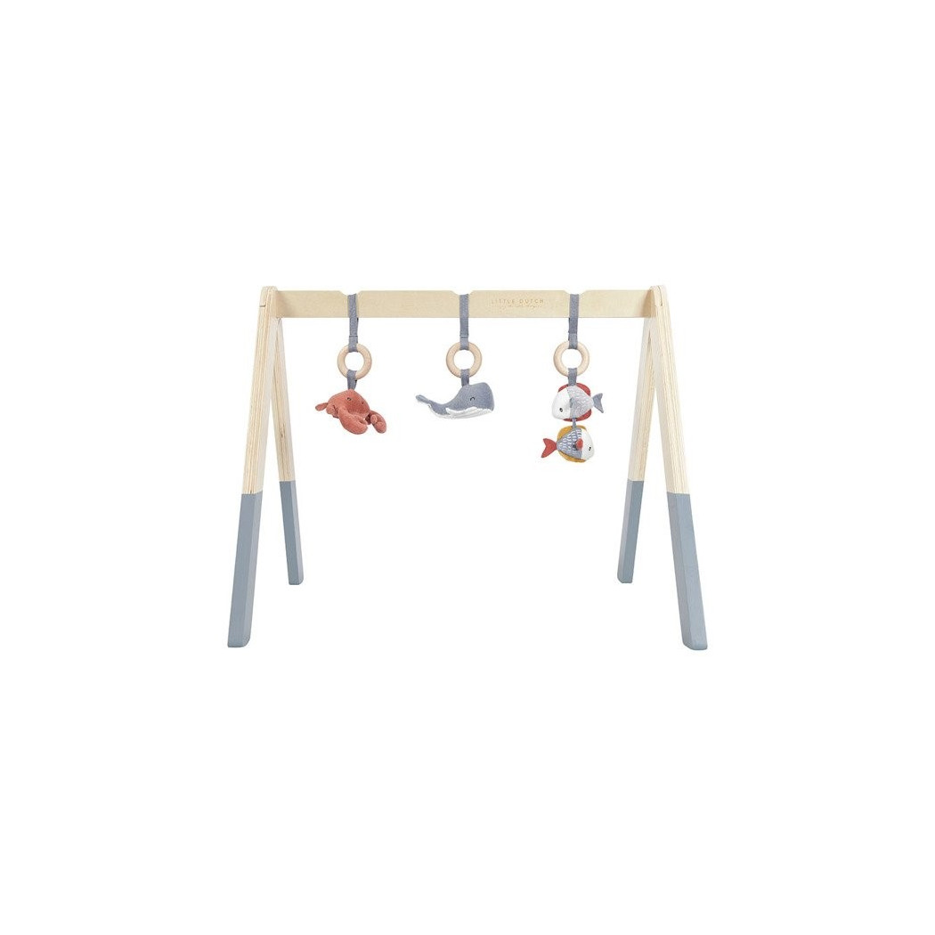 Pałąk Interaktywny - Baby Gym - Błękit - Ocean - Little Dutch