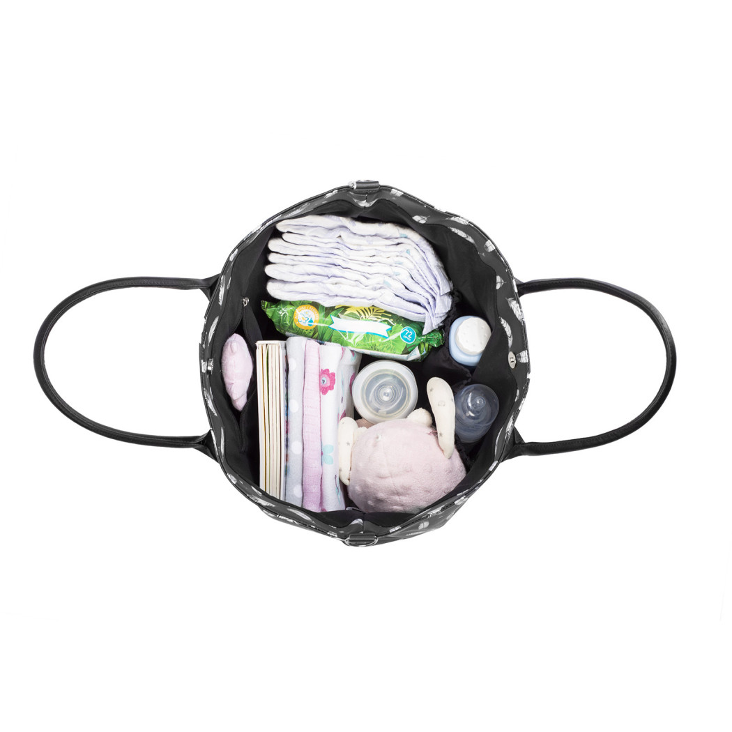 Black - Wózek Głęboko Spacerowy - PRIME 2W1 + Mommy Bag -  Kinderkraft