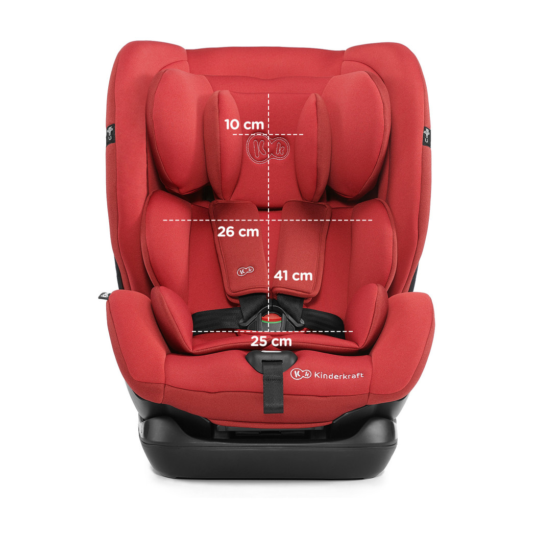 Black - Fotelik Samochodowy MYWAY 0-36kg ISOFIX RWF18 - Czarny - KINDERKRAFT