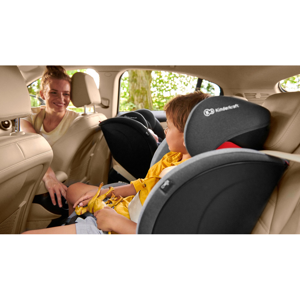 Black - Fotelik Samochodowy MYWAY 0-36kg ISOFIX RWF18 - Czarny - KINDERKRAFT