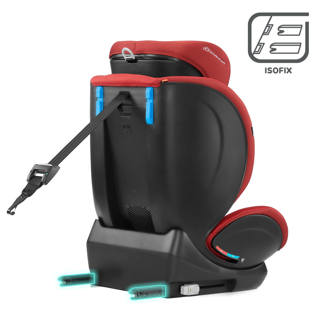 Black - Fotelik Samochodowy MYWAY 0-36kg ISOFIX RWF18 - Czarny - KINDERKRAFT