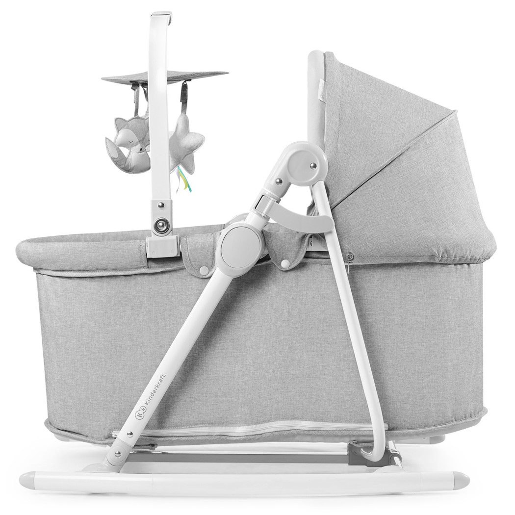 Leżaczek 5w1 UNIMO - Stone Grey - Kinderkraft