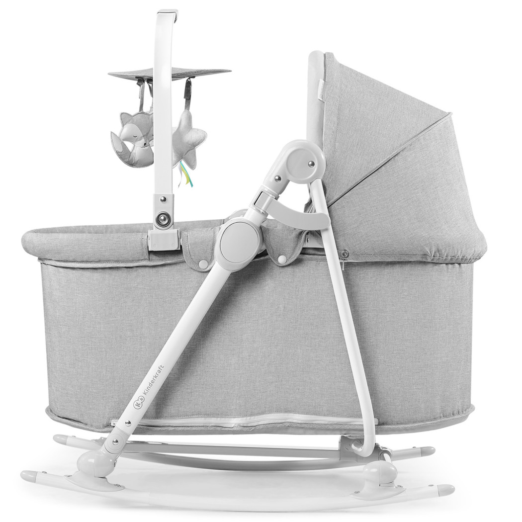 Leżaczek 5w1 UNIMO - Stone Grey - Kinderkraft