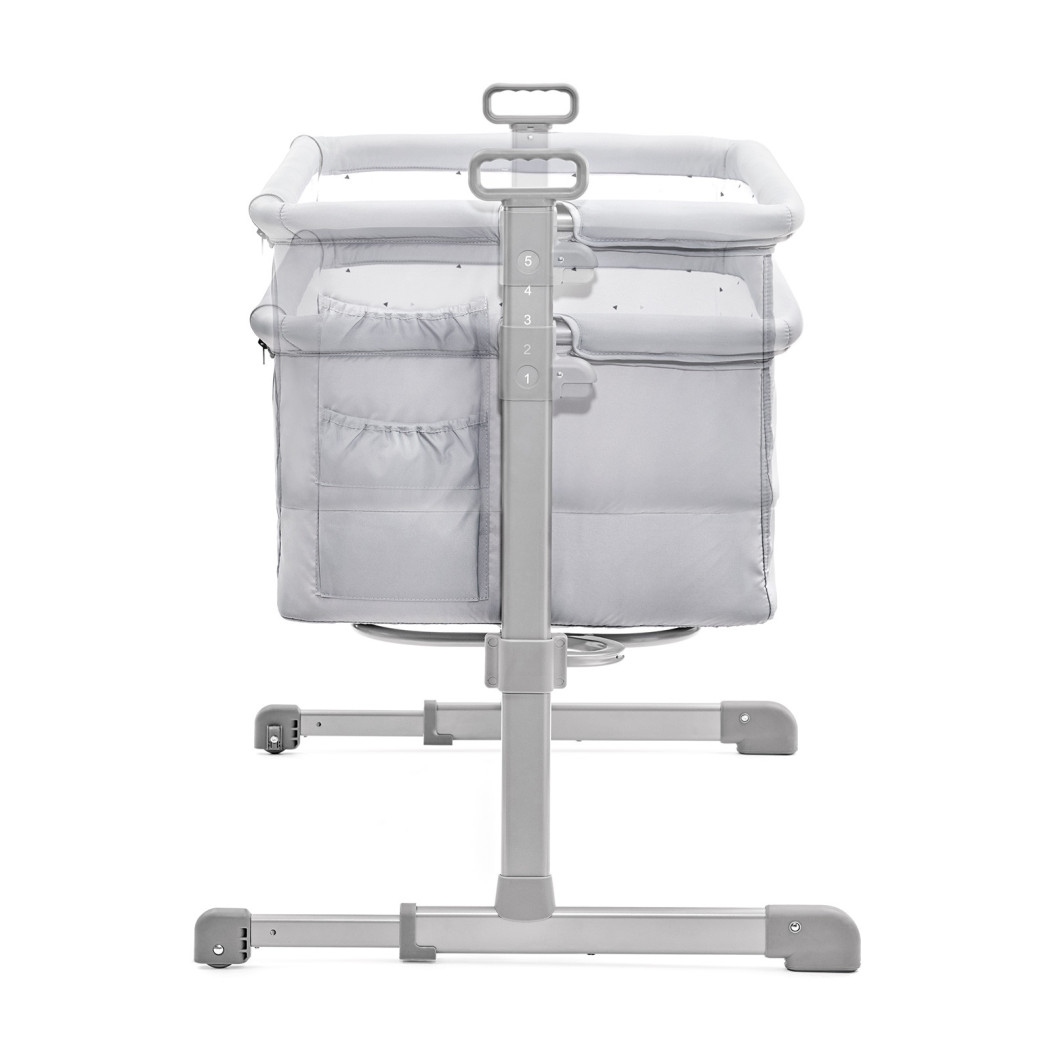 Łóżeczko dostawne NESTE - grey - Kinderkraft