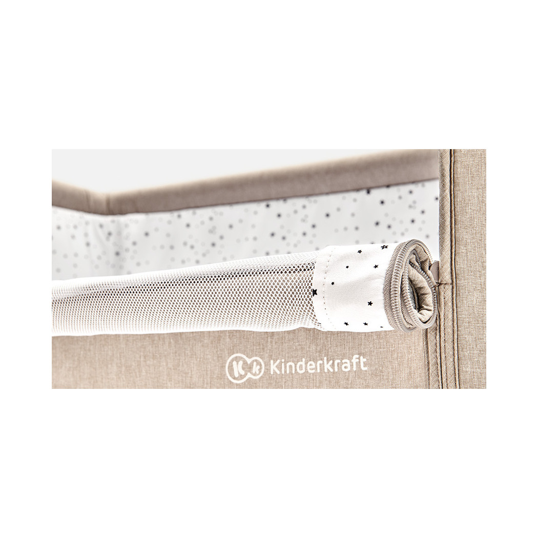 Łóżeczko dostawne NESTE - grey - Kinderkraft