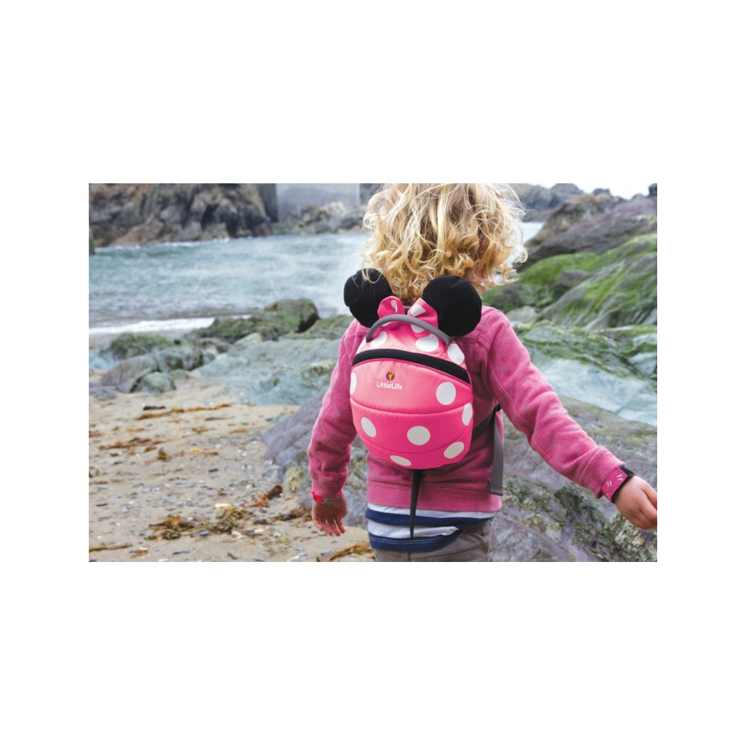 Plecaczek LittleLife - Myszka Minnie Disney - Pink - dla dzieci 1-3 lat