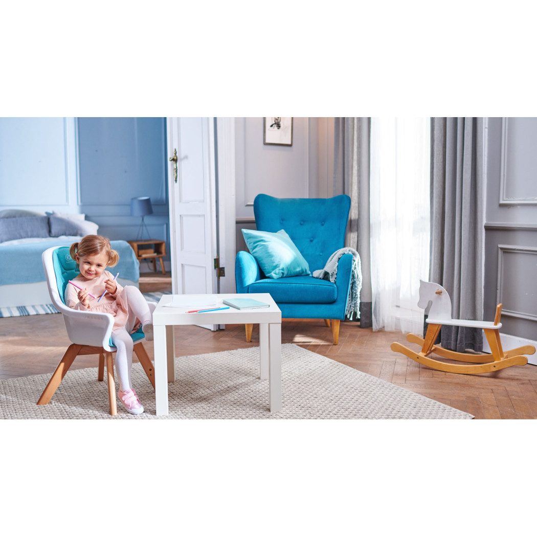 TIXI Pink - Krzesełko do karmienia - Różowe - Kinderkraft