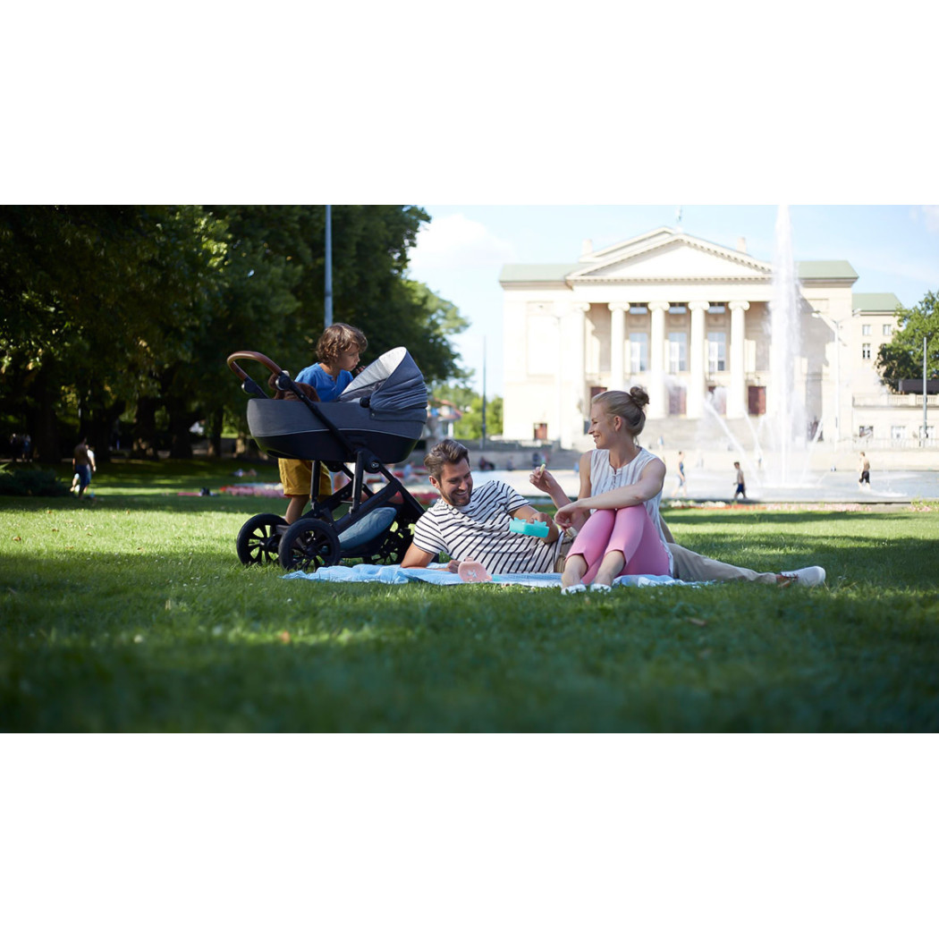 Wózek Głęboko Spacerowy - PRIME 2W1 - Gray -  Kinderkraft