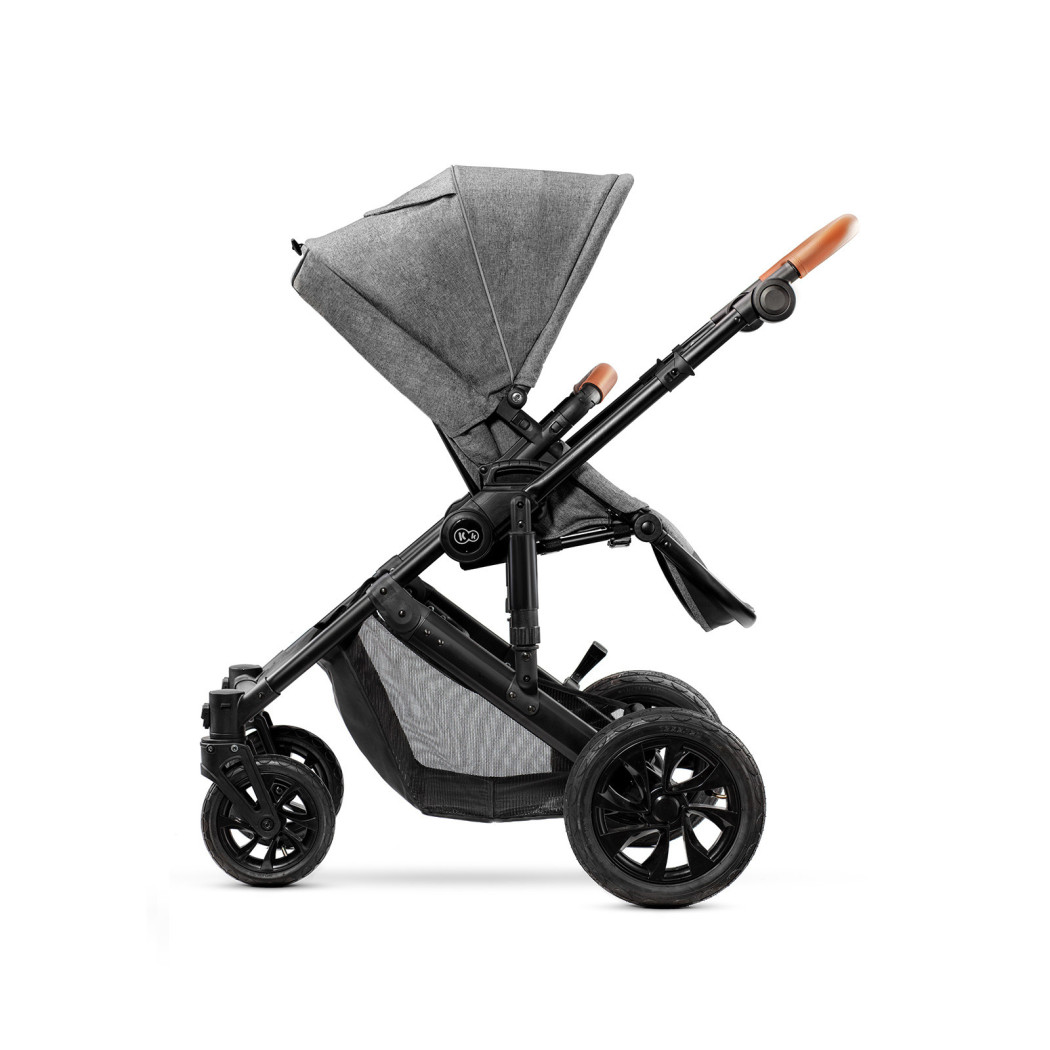 Wózek Głęboko Spacerowy - PRIME 2W1 - Gray -  Kinderkraft