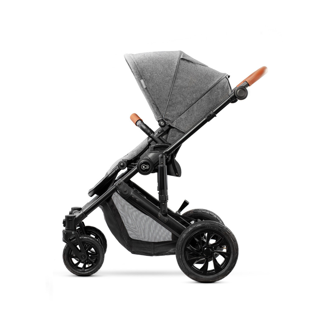 Wózek Głęboko Spacerowy - PRIME 2W1 - Gray -  Kinderkraft