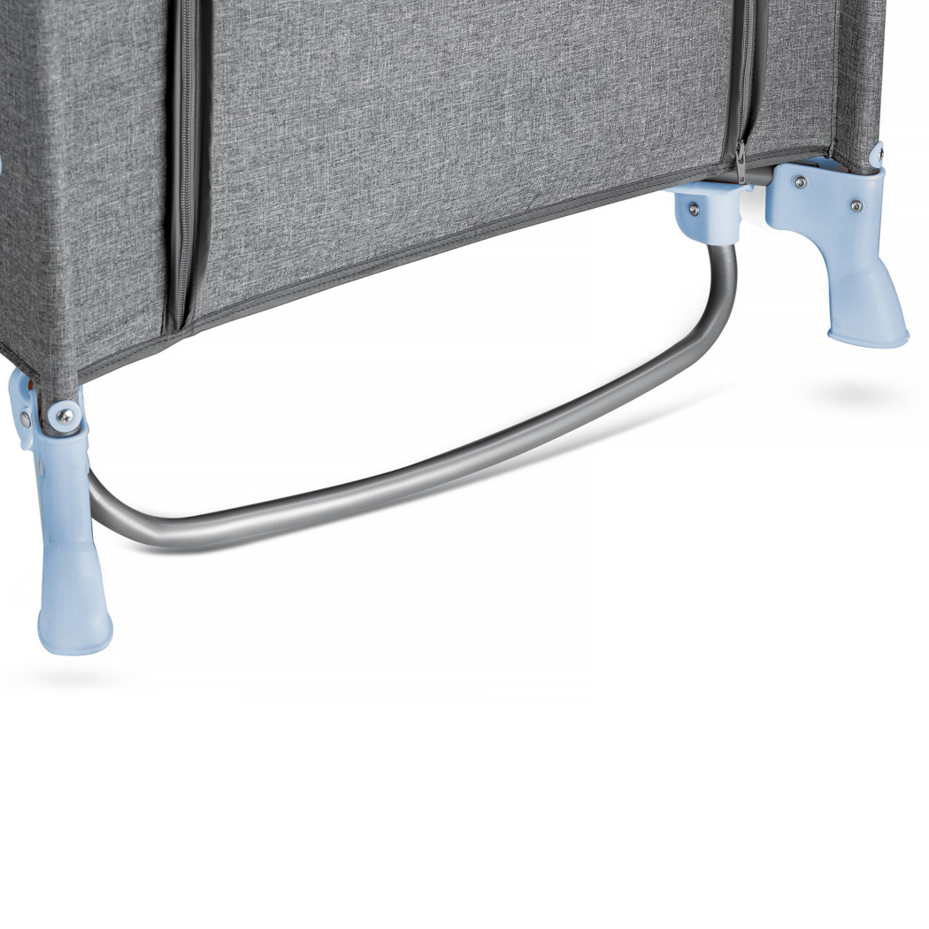 Łóżeczko Turystyczne z akcesoriami JOY - Blue - Kinderkraft