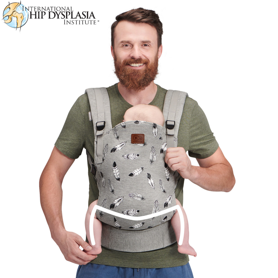 Nosidełko MILO - Grey - Kinderkraft