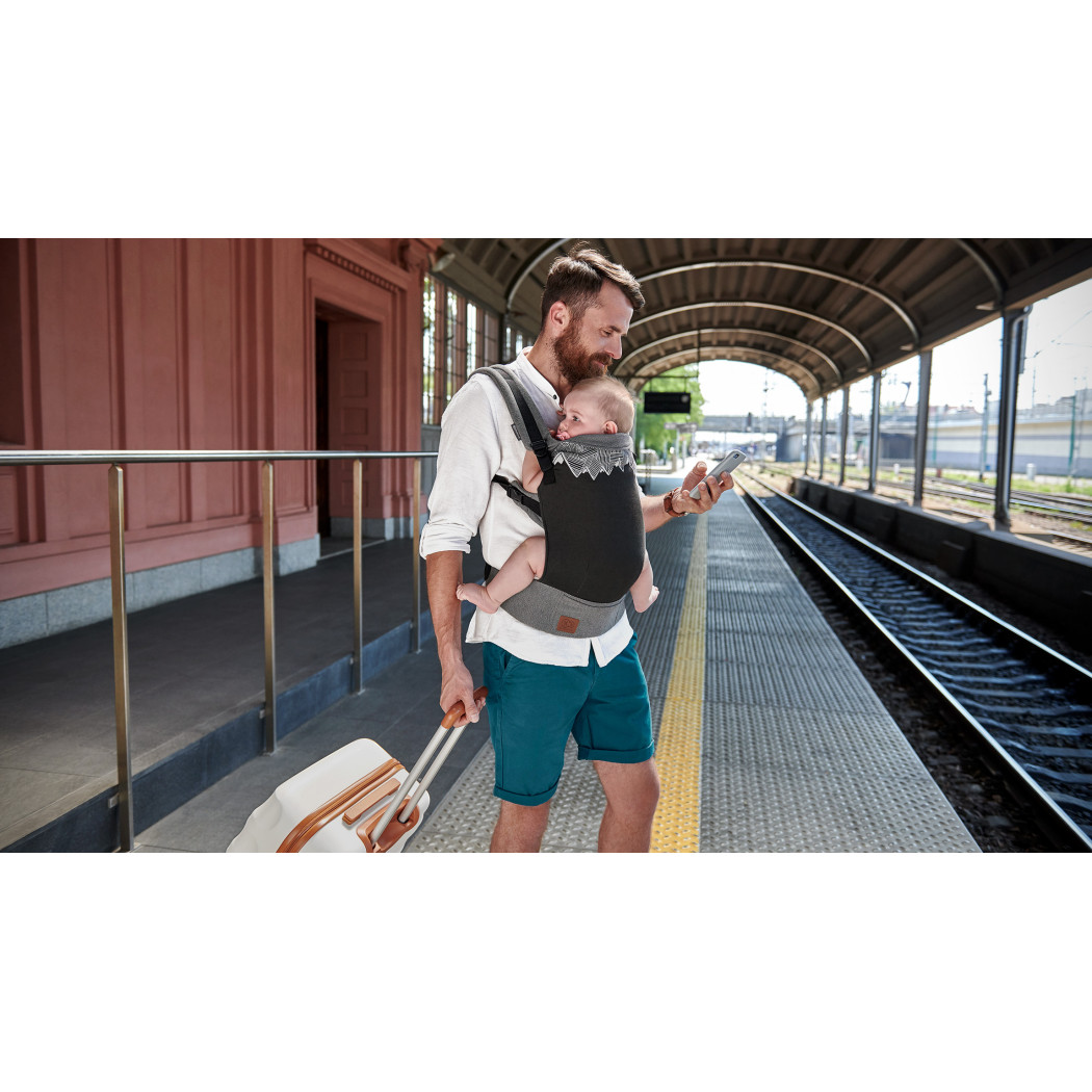 Nosidełko MILO - Grey - Kinderkraft