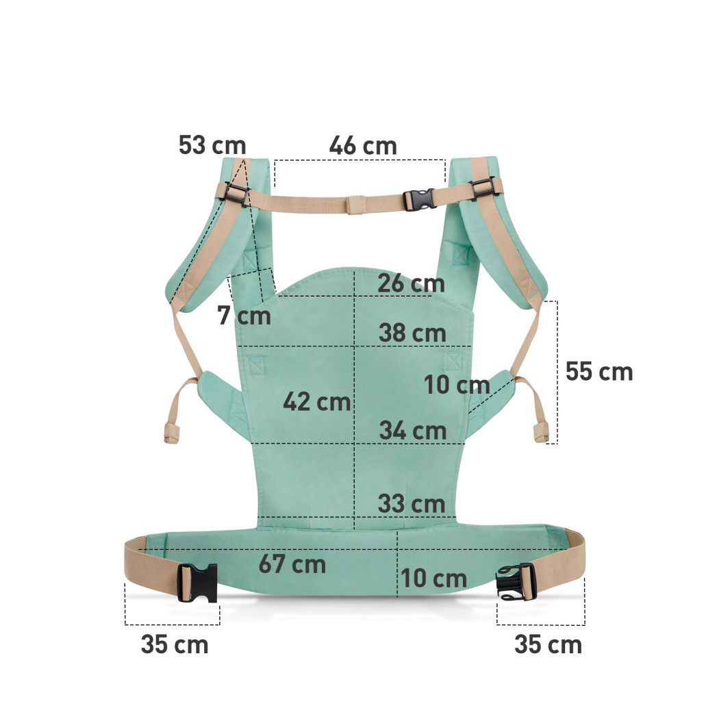 Nosidełko NINO - pink - Kinderkraft