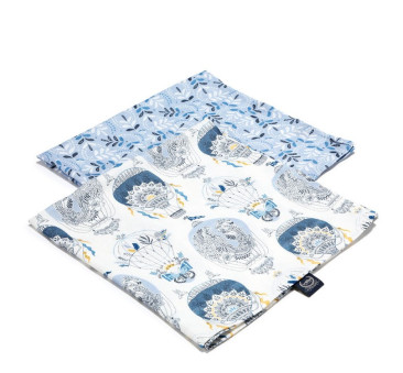 Cappadocia Sky & Meadow Sky - Pieluszka 100 % Bamboo Muślin - 2 pack - La Millou