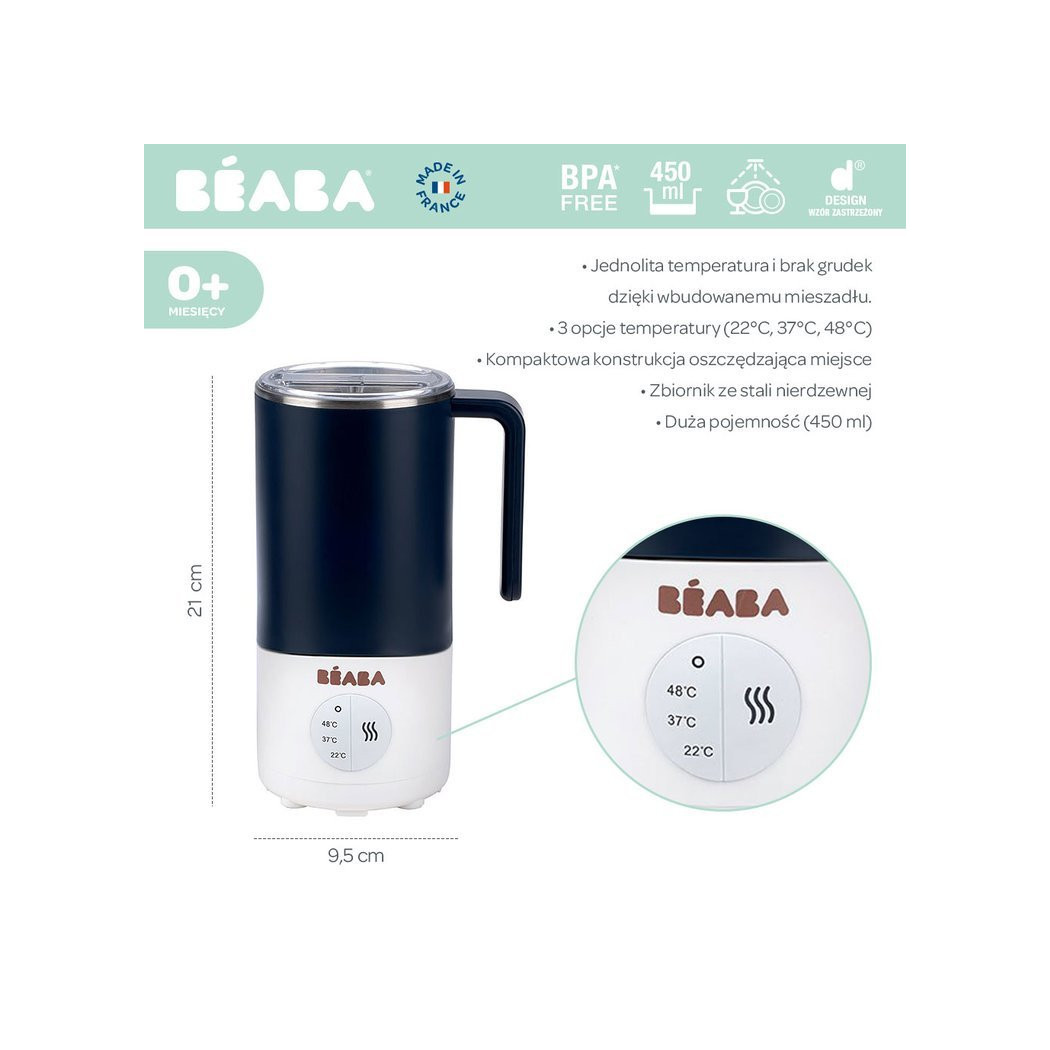 Night Blue - Milk Prep® Ekspres do napojów mlecznych - Beaba