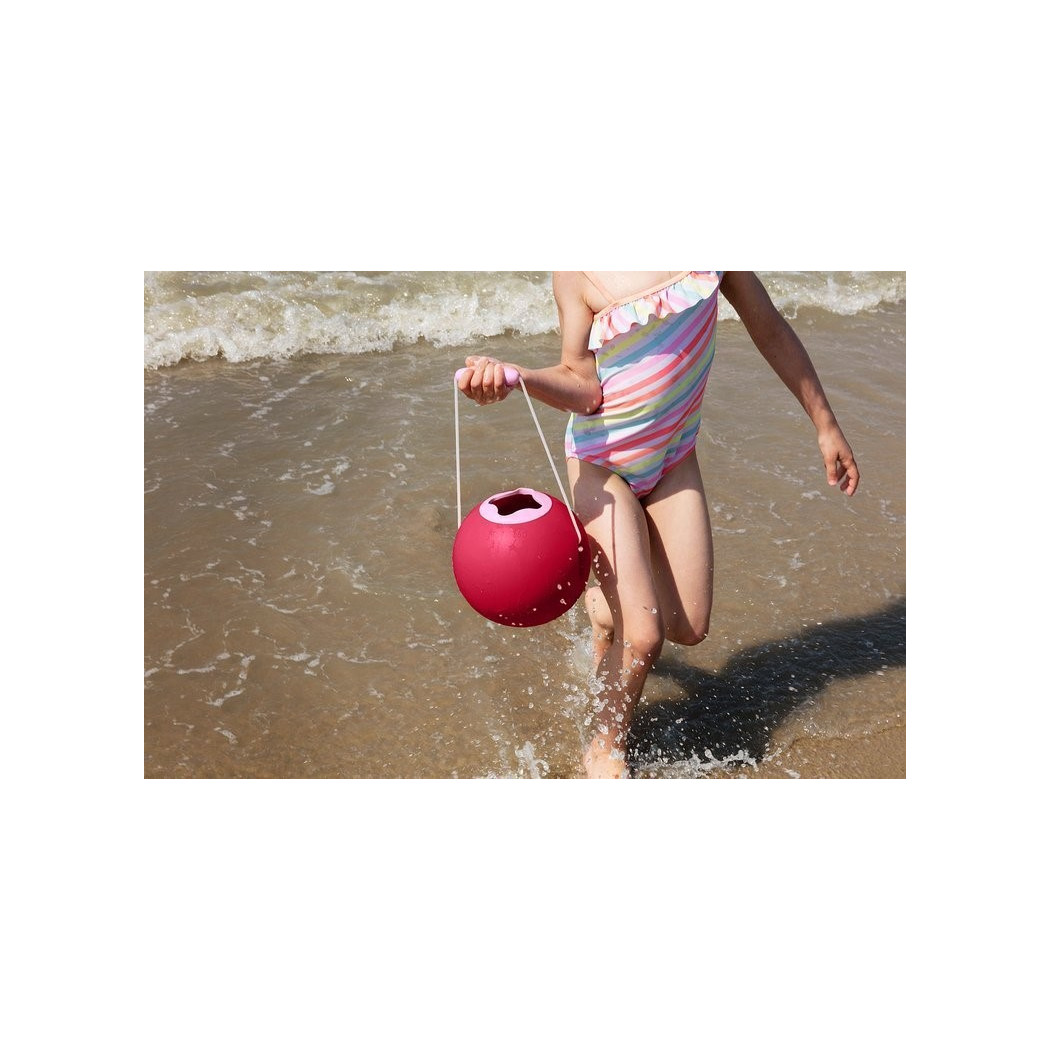 WYPRZEDAŻ Ballo Cherry Red + Sweet Pink - Wiaderko Wielofunkcyjne - Quut