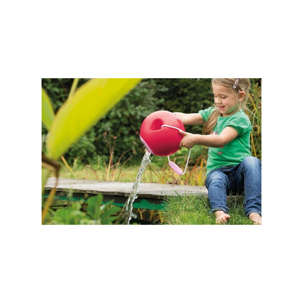 WYPRZEDAŻ Ballo Cherry Red + Sweet Pink - Wiaderko Wielofunkcyjne - Quut