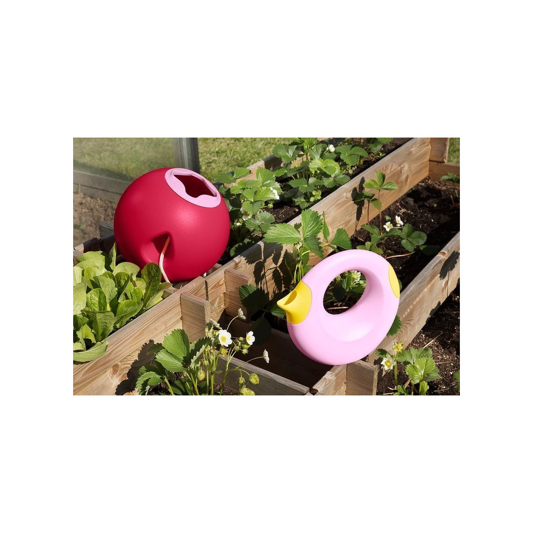 WYPRZEDAŻ Ballo Cherry Red + Sweet Pink - Wiaderko Wielofunkcyjne - Quut