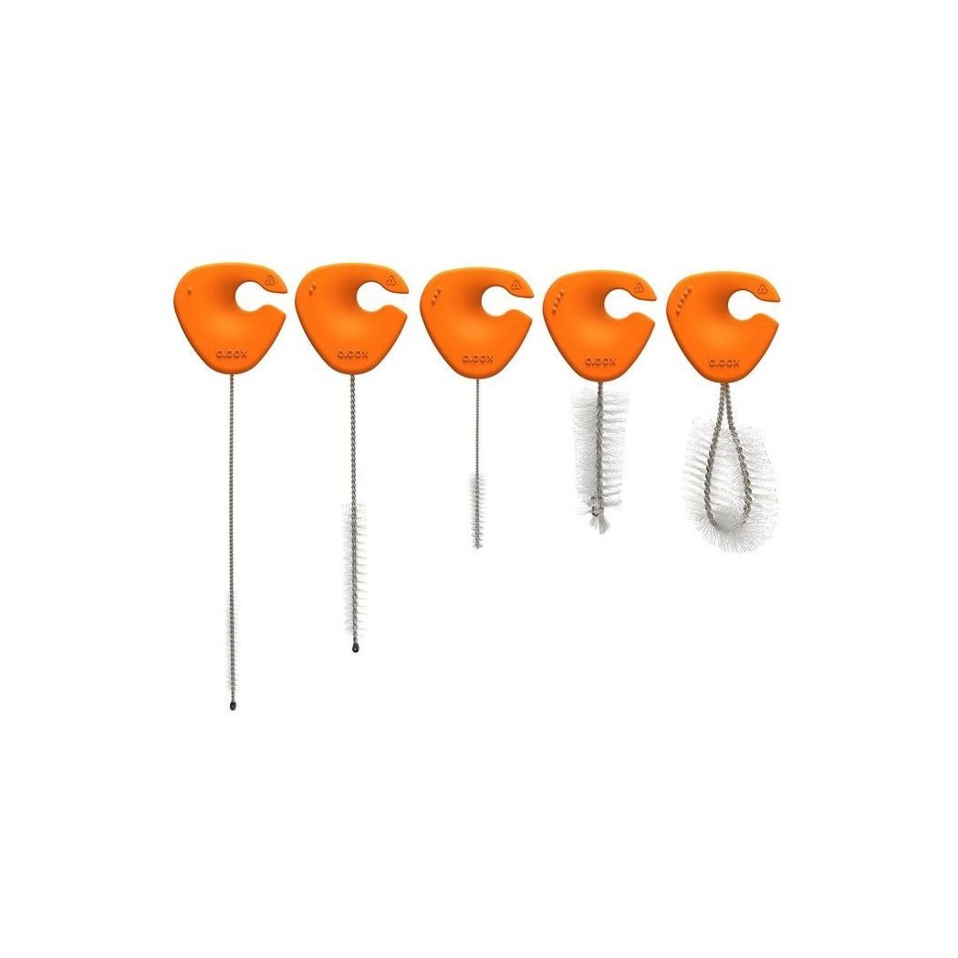 Komplet 5 Szczoteczek Do Czyszczenia Bidonów I Słomek - B.BOX