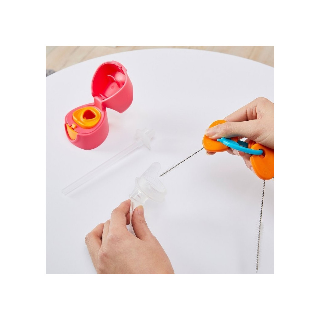 Komplet 5 Szczoteczek Do Czyszczenia Bidonów I Słomek - B.BOX