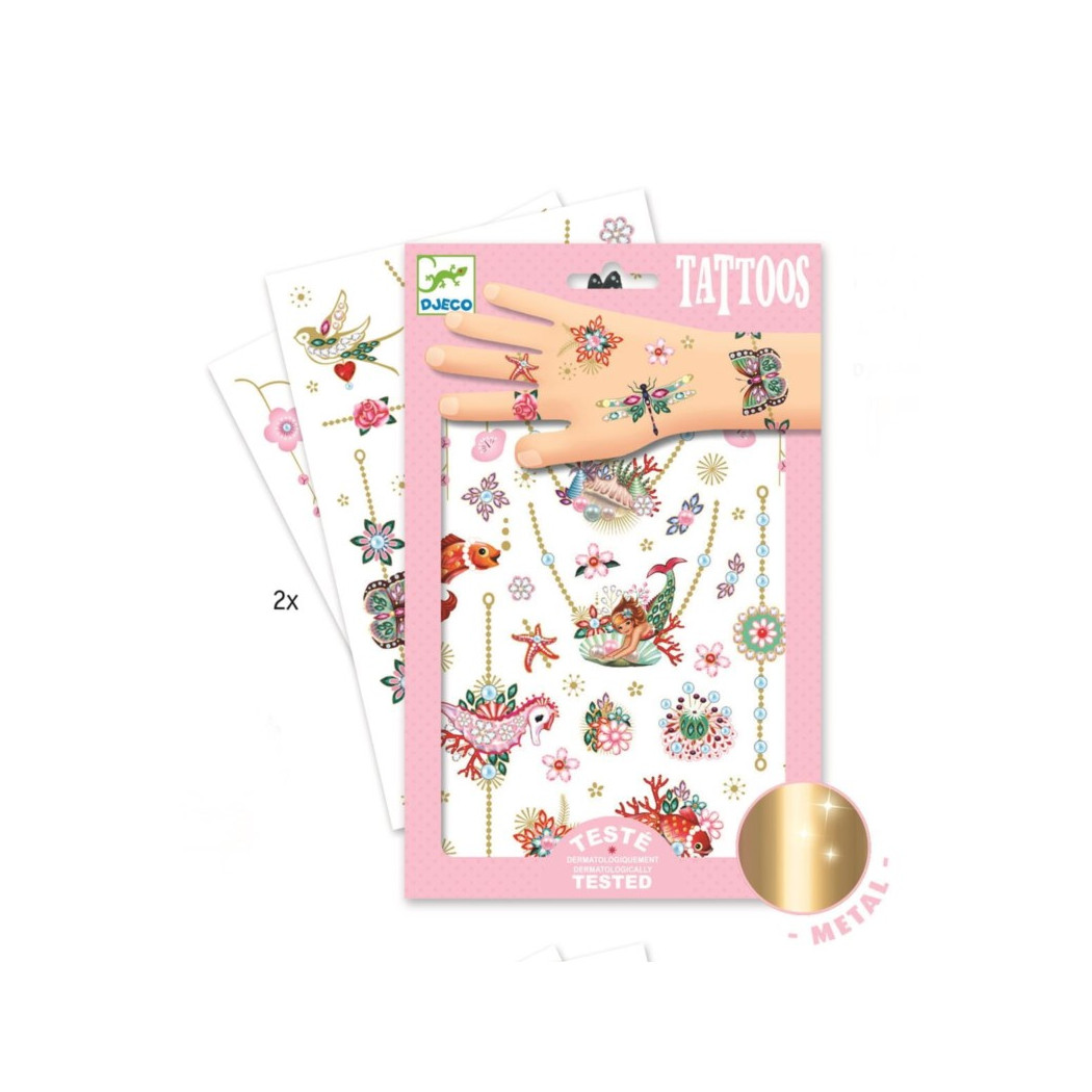 Klejnoty Fiony - Tatuaże Metaliczne - Djeco