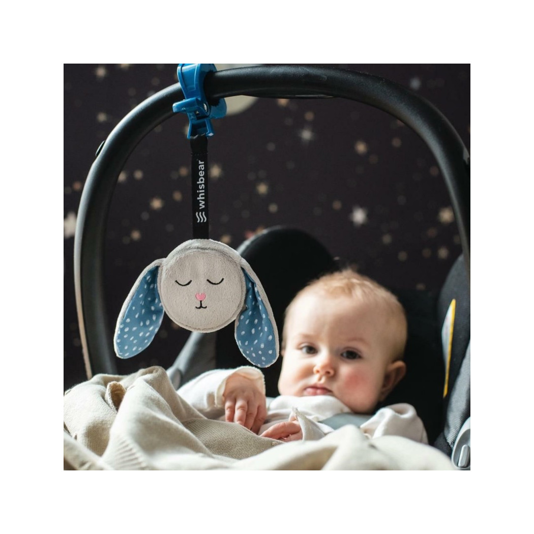 Szary - Szumiący Króliś Friends of Whisbear - Niebieskie Uszy - Whisbear