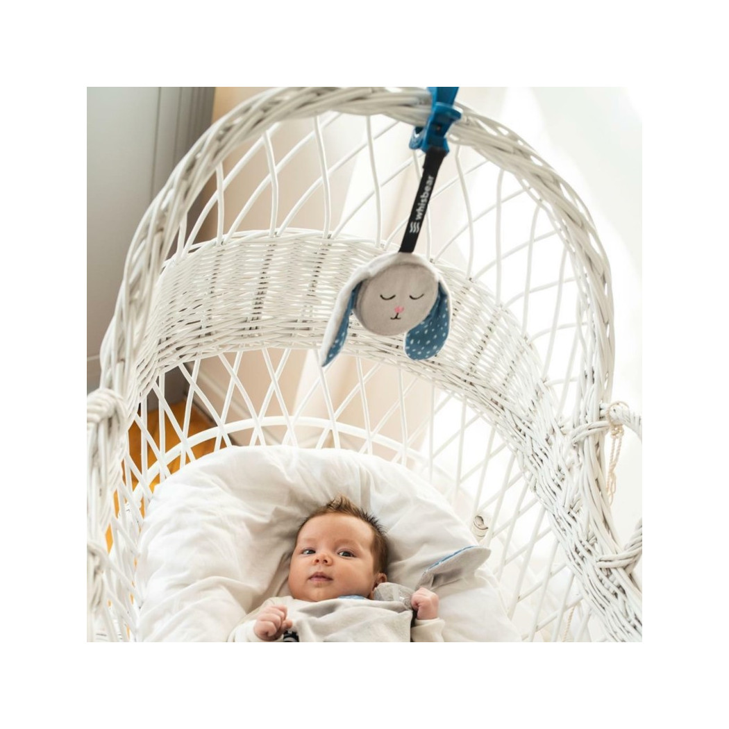 Szary - Szumiący Króliś Friends of Whisbear - Niebieskie Uszy - Whisbear