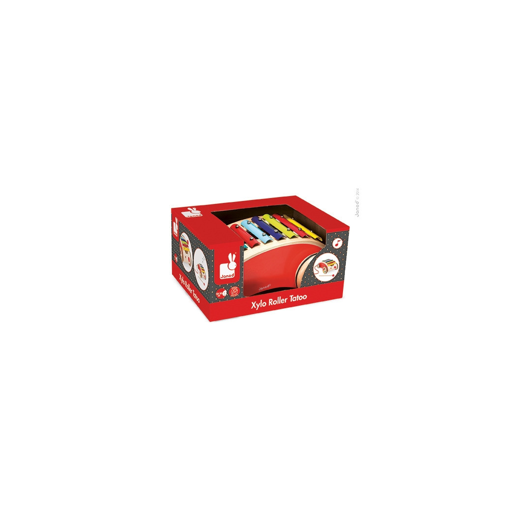 Cymbałki na wózeczku - Janod