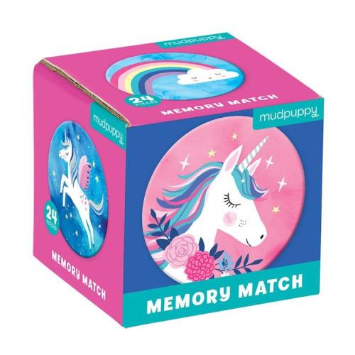 Magiczne Jednorożce - Memory - Gra Mini - Mudpuppy