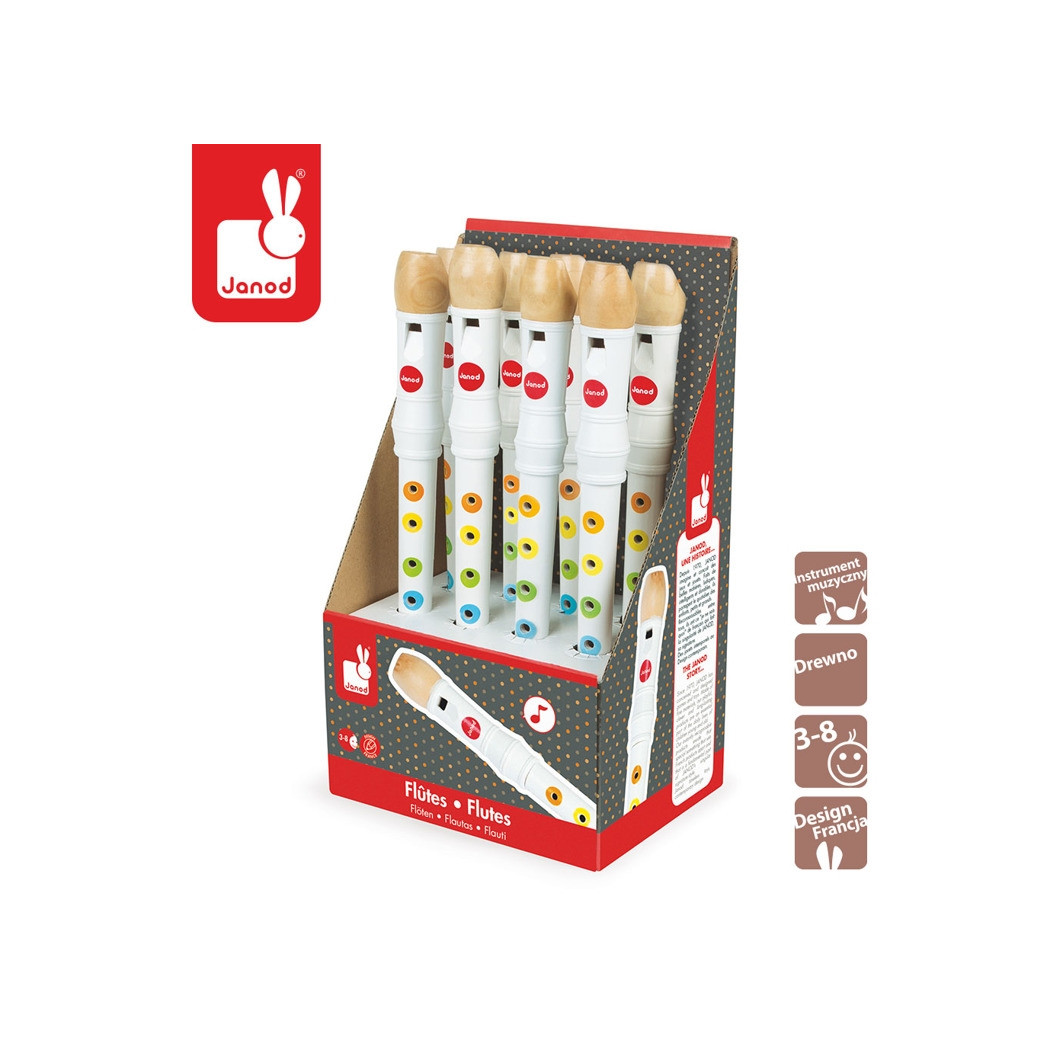 Flet drewniany Confetti - Janod