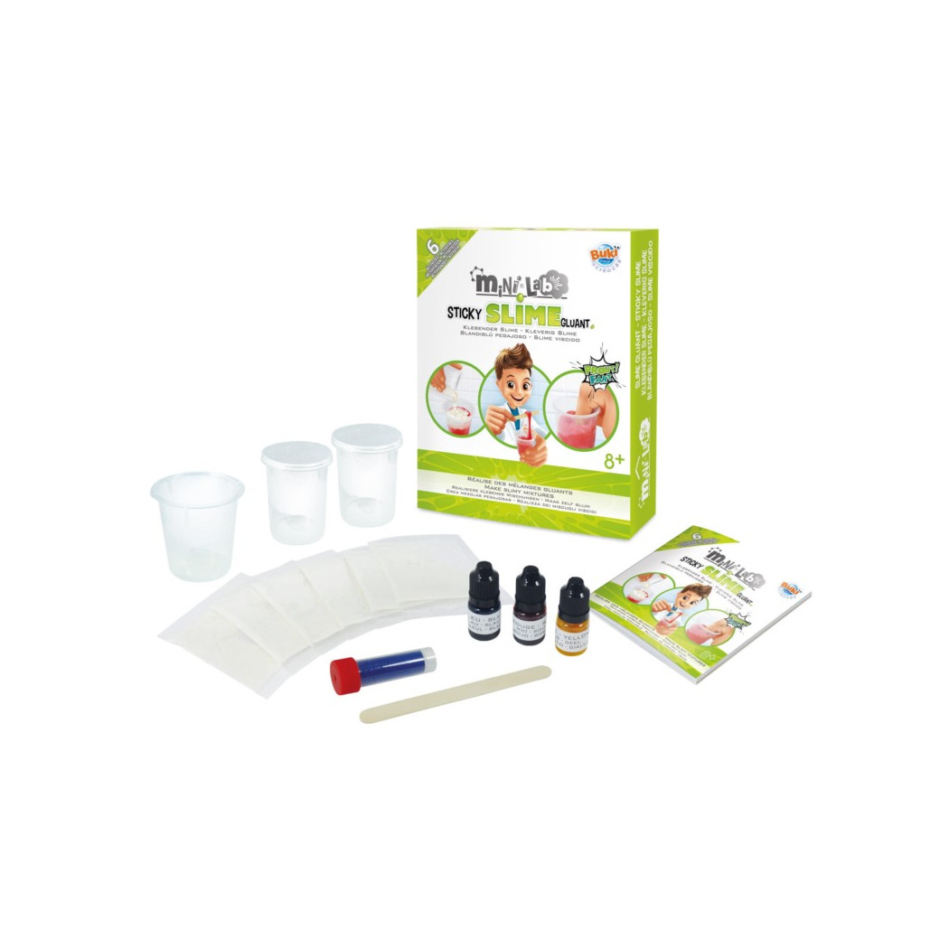 Mini Lab - Produkacja Slime Glutów - BUKI