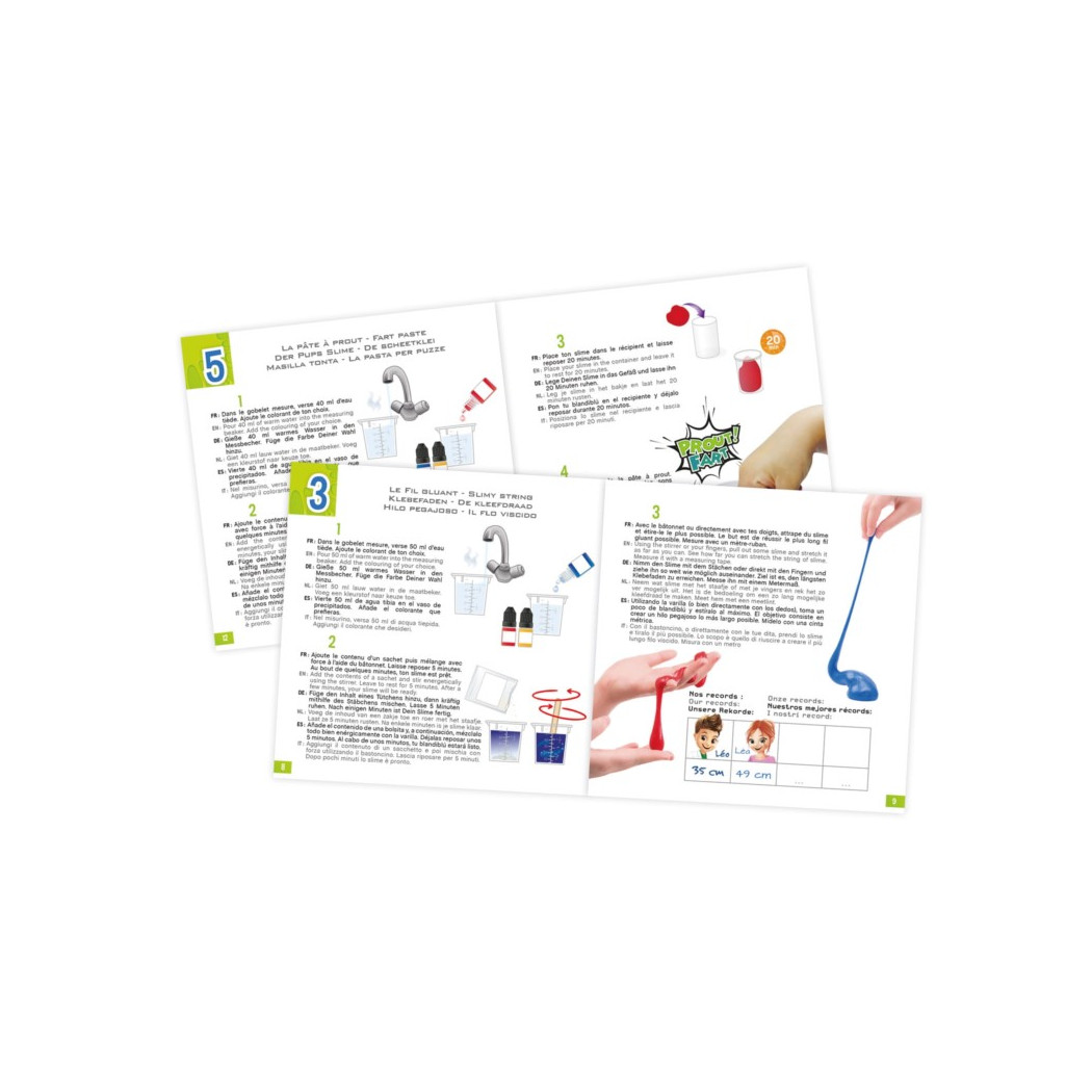 Mini Lab - Produkacja Slime Glutów - BUKI