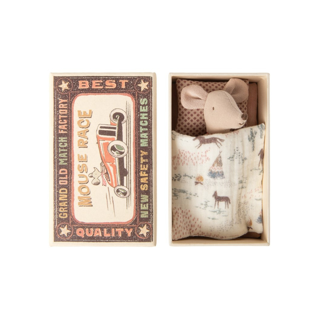 Myszka w Pudełeczku - Mouse In Matchbox - Little Sister - Maileg