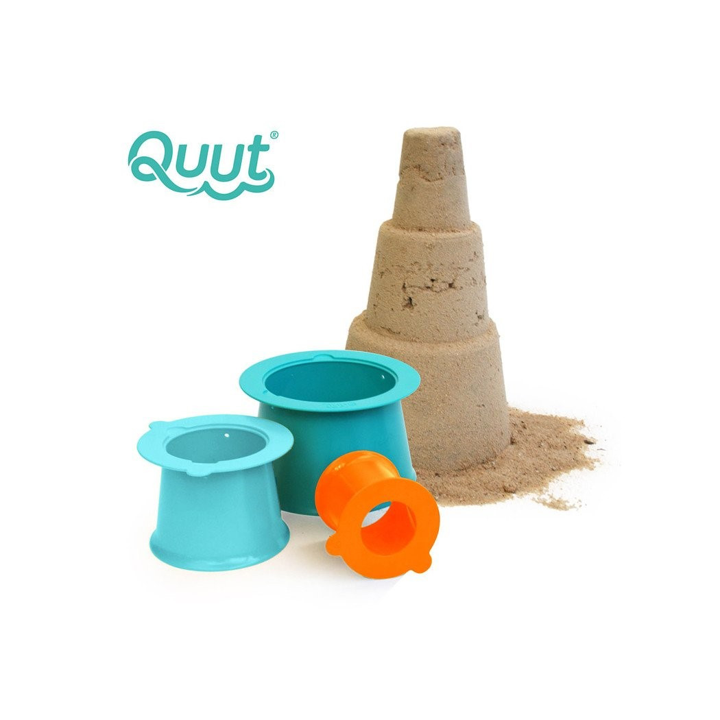 Foremki Alto Laggon Green + Vintage Blue + Mighty Orange - Do Budowy Zamków - Quut