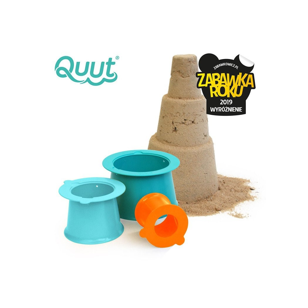 Foremki Alto Laggon Green + Vintage Blue + Mighty Orange - Do Budowy Zamków - Quut