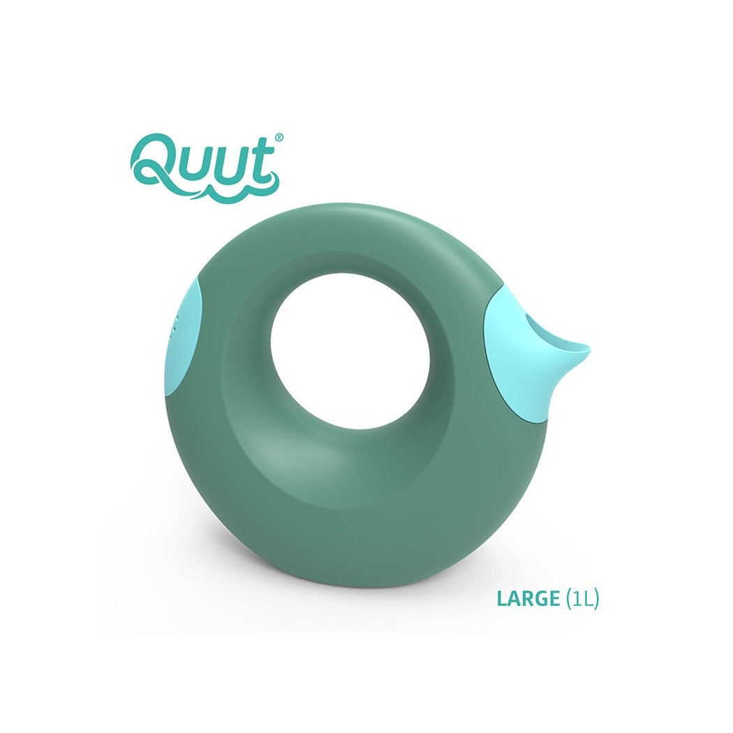 Cana L Mineral Green + Vintage Blue - Konewka Duża - Zielona - Quut