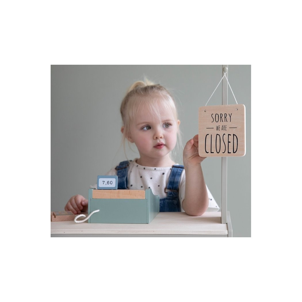 Drewniany Stragan Ze Skrzynkami Z Owocami i Warzywami- Little Dutch