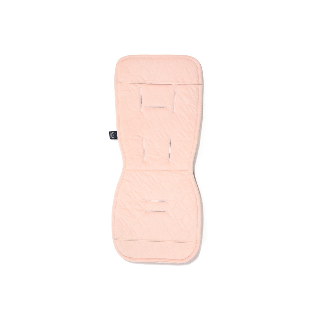 Moonlight Swan & Velvet Powder Pink - Wkładka do wózka - Stroller Pad - La Millou - Organic Jersey Collection